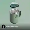 STANLEY Classic Legendary Termos Bardak 0.23 Litre - Yeşil (Hammertone Green) | Paslanmaz Çelik