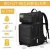 HAEGS Askeri Taktik Sırt Çantası, Ordu Derecesinde Sağlam, Ağır Hizmet Taktik Çanta, 3 Günlük Acil Durum Hücum Çantası, Kampçılık, Dağcılık, Trekking Seyahat Sırt Çantası