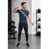 Busstier Egzersiz Direnç Bandı, Yoga Pilates ve Esneme Hareketleri İçin Çok Amaçlı Çekme Bandı, Omuz Sırt Kol ve Bacak Antrenmanlarına Uygun, Karışık Renk