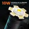 Philips SFL2185/93 350 Lümen 3W LED El Feneri Teleskopik Zoom Sos Modlu Şarj Edilebilir Uzun Menzilli Flashlight
