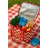 Busstier 25 Lt Termos Çanta, 33x22x22 cm Piknik ve Kamp Soğutucu Çanta, Suya Dayanıklı İç Kaplama, Geniş Hacimli Taşınabilir Soğuk Tutucu, Fermuarlı Kapaklı, İzolasyonlu Beslenme Çantası