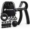 Sporsize El Yayı, El Sıkma ve Bilek Güçlendirici Set, 10-60 kg