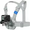 TELESIN Aksiyon Kamera Göğüs Askısı (Vest Chest) | Hızlı Çıkarılabilir Yelek Göğüs Kayışı | GoPro 13/12/11/10/9/8/7/6/5, Osmo Action 3/4/5 Pro, Insta360 Modelleri ile uyumludur (Gri)