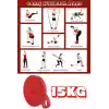 5/15/25/35/45 KG Barfiks Lastiği Gym Resistance Band Antrenman Kas Geliştirme Bandı