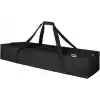 Haegs Taşıma Çantası, İnce Uzun Çok Amaçlı Alet Tripod Olta Çantası, Fermuarlı Dayanıklı, Kamp Malzemeleri Saklama Çantası, 35L (115 x 18 x 18 cm) Siyah