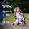 Micro 4in1 Katlanabilir Bisiklet Matcha, 6 Aydan 6 Yaşa Kadar, 360° Dönebilen Koltuk, Ebeveyn Kontrol, Akıllı Kilitleme Freni ve Yıkama Koltuğu