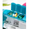 Busstier İlaç Kutulu Su Matarası, Pillbox İlaç Kutusu Su Şişesi, İlaç Hazneli Su Şişesi