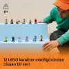 LEGO Minifigures Seri 29 71052-6 Yaş ve Üzeri Kız ve Erkek Çocuklar için Aksesuarlarıyla Birlikte Gelen 12 Karakterden 1ini İçeren Yaratıcı Oyuncak Yapım Seti, Sürpriz Hediye Fikri (8 Parça)