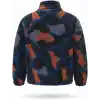 Ghassy Co. Erkek Isı Termal İç Dış Sherpa Sonbahar Kış Tam Fermuarlı Peluş Polar Sweatshirt