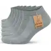 GoWith 6lı-12li Premium Penye Pamuk Sade Desensiz Esnek Ayak Bileği Boyu Aktivite Koşu Yürüyüş Egzersiz Spor Çorap Erkek Kadın Patik 3009