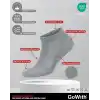 GoWith 6lı-12li Premium Penye Pamuk Sade Desensiz Esnek Ayak Bileği Boyu Aktivite Koşu Yürüyüş Egzersiz Spor Çorap Erkek Kadın Patik 3009