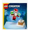 LEGO Creator Noel Baba ile Baca Eğlencesi 30692 – 6 Yaş ve Üzeri Erkek ve Kız Çocuklar için Hayal Gücünü Geliştiren Oyuncak Yapım Seti, Yeni Yıl Temalı Doğum Günü Hediye Fikri (60 Parça)