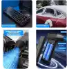 URUCHI X3 2026 Şarjlı Hava Üfleyici & Vakum – Gerçek 130000 RPM, 8000mAh Batarya, 3 Kademeli Turbo Toz Üfleyici ve Çekici, Bilgisayar, Klavye, Ev, Araç ve Dış Mekan Kullanımı, Çantalı