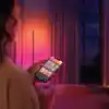 Philips Hue Gradient Signe Akıllı Led Zemin Işığı, Lambader, Siyah - 25.000 Saat Ampul Kullanım Ömrü