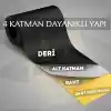 BEYLINI Deri Tamir Kiti Kendinden Yapışkanlı Dayanıklı Uzun Ömürlü Su Geçirmez Onarım Kiti (Siyah, 50x120)