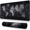 McStorey 90x40 cm Mouse Pad, Dünya Haritası Desenli Büyük Mouse Pad, Kaymaz Kauçuk Tabanlı, Dikişli Kenarlı 3 mm Klavye ve Mouse Altlığı, XXL Desk Mat, Ofis ve Gaming Masa Pedi