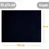 BEYLINI Deri Tamir Kiti Kendinden Yapışkanlı Dayanıklı Uzun Ömürlü Su Geçirmez Onarım Kiti (Siyah, 50x120)