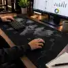 McStorey 90x40 cm Mouse Pad, Dünya Haritası Desenli Büyük Mouse Pad, Kaymaz Kauçuk Tabanlı, Dikişli Kenarlı 3 mm Klavye ve Mouse Altlığı, XXL Desk Mat, Ofis ve Gaming Masa Pedi