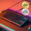 steelseries Apex 3 TKL Türkçe Gaming Klavye Tenkeyless, 8 Bölge RGB Aydınlatma Türkçe QWERTY
