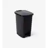 Miss Collection Lüx Serisi Pedallı 10 Litre Çöp Kovası Siyah