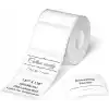 NIIMBOT B1 Etiket Bandı B21 Kendinden Yapışkanlı Etiketleme Bandı 1.5 X 1.2 (40x30mm) Termal Etiket Baskı Kağıdı NIIMBOT Barkod/Adres/Posta/Logo/İş/Ev Etiketi için Etiketler, 230 Etiket/Rulo, Beyaz