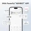 NIIMBOT B1 Etiket Bandı B21 Kendinden Yapışkanlı Etiketleme Bandı 1.5 X 1.2 (40x30mm) Termal Etiket Baskı Kağıdı NIIMBOT Barkod/Adres/Posta/Logo/İş/Ev Etiketi için Etiketler, 230 Etiket/Rulo, Beyaz