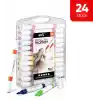 Rich Art-X Akrilik Marker Çift Taraflı Profesyonel Kalem Seti 24 Lü