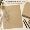 A4 Kraft Kağıdı, 100 Adet, 21 x 29,7 cm, Kahverengi, Hobi, El İşi, Çizim ve Hediye Notları İçin