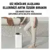 9 Litre Hareket Sensörlü Çöp Kovası, Otomatik Banyo Çöp Kovası, Çocuk Odası Çöp Sepeti, Çöp Kutusu, (2 adet 1.5 V AA pil, piller pakete dahil değildir) - 15x22x32 cm