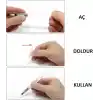 HANNAH SU HAZNELİ SULU BOYA FIRÇASI 6LI PAKET