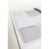 Fark Tanıtım 120 Günlük Tarihsiz Spiralli Planlayıcı - A5 Boyutu, 60 Yaprak (120 Sayfa), 90 gr. Ivory Kağıt (Siyah Kapak)