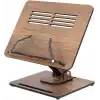 Vigo Wood - DYKOS Yükseklik Ayarlanabilir Katlanabilir 360º Dönebilen Kitap Okuma ve Laptop Standı