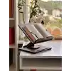 Vigo Wood - DYKOS Yükseklik Ayarlanabilir Katlanabilir 360º Dönebilen Kitap Okuma ve Laptop Standı