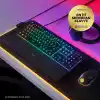 Steelseries Apex 3 Gaming Klavye, 10 Bölgeli Rgb Aydınlatma, Sessiz Switch, Ip32 Sıvı Dayanıklılık, Premium Manyetik Bilek Desteği, Türkçe Qwerty