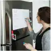 Tutunabilir Kağıt Mıknatıslı Manyetik Magnet Beyaz Tahta 30cm x 30cm Katlanabilir Silinebilir Yazı Tahtası + Kalem