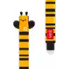 LEGAMI Silinebilir Jel Kalem - BEE, Termoduyarlı Mürekkep, 0,7 mm Uç Çapı, 15 cm Uzunluk, Siyah mürekkep (2 PENS)