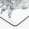Klasse Blitz Speed Series 480x400x4 mm E-Sports Gaming Oyuncu Mouse Pad (G-Bear White)