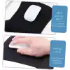 ErgoComfort Bilek Destekli Mouse Pad Ergonomik Mouse Altlığı Kaymaz Taban Bilek Koruyucu Bilgisayar Ofis Oyuncu Mousepad Siyah