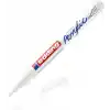 edding 5300 akrilik markör ince - beyaz - 1 su geçirmez akrilik markör - ince yuvarlak uçlu 1-2 mm