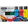 Rich Texco Akrilik Boya Seti 6 Renk, 130 ml
