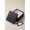 Siyah Hediye Kutusu, Premium Karton Siyah Hediye Kutusu, 26x26x13 cm