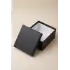 Siyah Hediye Kutusu, Premium Karton Siyah Hediye Kutusu, 26x26x13 cm
