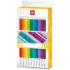 iQ IQ LEGO Stationery 10 Pack Gel Pens (53100), Ages 6+, includes 10 gel pen, Siyah, Mavi, Yeşil, Misket limonu, Turuncu, Mor, Siyah,Mavi,Yeşil,Kireç,Turuncu,Menekşe