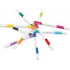 iQ IQ LEGO Stationery 10 Pack Gel Pens (53100), Ages 6+, includes 10 gel pen, Siyah, Mavi, Yeşil, Misket limonu, Turuncu, Mor, Siyah,Mavi,Yeşil,Kireç,Turuncu,Menekşe