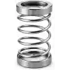 Orret Home Metal Spiral Kalemlik, Paslanmaz Çelik Yay Tasarımlı Masaüstü Kalemlik, Gümüş Ofis Kalem Tutucu, Modern Masa Düzenleyici Organizer, 12 cm