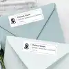 NIIMBOT Termo Etiketler Kendinden Yapışkanlı, B1/B21/B3S Etiket Bandı Kağıdı Okul, Ev, Ofis, Küçük İşletmeler İçin (Beyaz-Dikdörtgen-30 x 20mm)