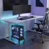 Prexua Roller Tekerli Bilgisayar Kasa Standı - Pc Stand - RLR50 (Small)