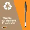 BIC Cristal Orijinal Tükenmez Kalem, Orta Uçlu (1,00 mm), Altıgen Şaft ve Uygun Kapaklı - Mavi, Her Biri 10 Adet Karton Kutu
