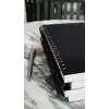 Fark Tanıtım Spiralli Defter, Siyah Kapaklı, A5 Boyutunda (15x21 cm), 100 Yaprak (Çizgili)