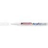 Edding 5100 akrilik markör orta - beyaz - 1 su geçirmez akrilik markör - yuvarlak uçlu 2-3 mm